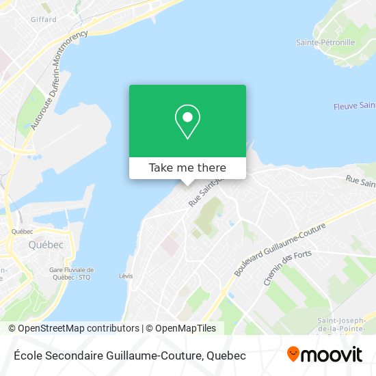 École Secondaire Guillaume-Couture map