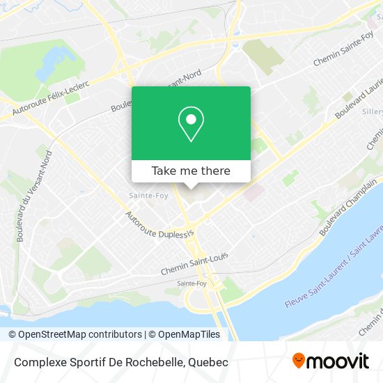 Complexe Sportif De Rochebelle map