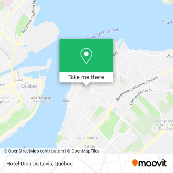 Hôtel-Dieu De Lévis map