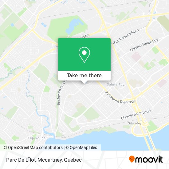 Parc De L'Îlot-Mccartney map