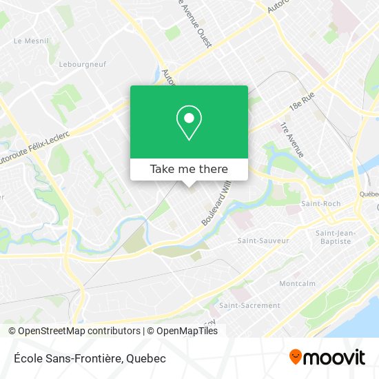 École Sans-Frontière map