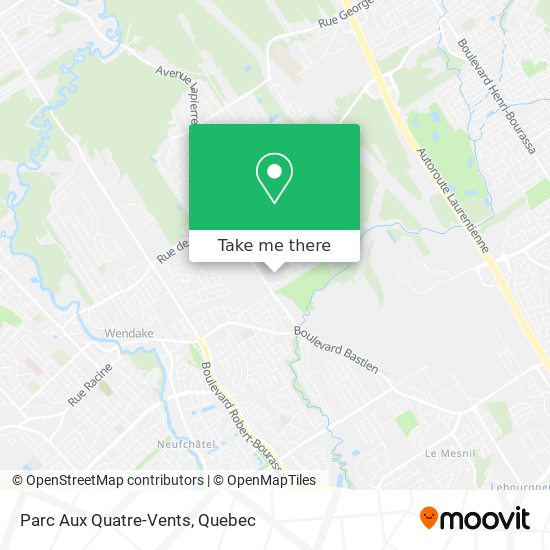 Parc Aux Quatre-Vents map