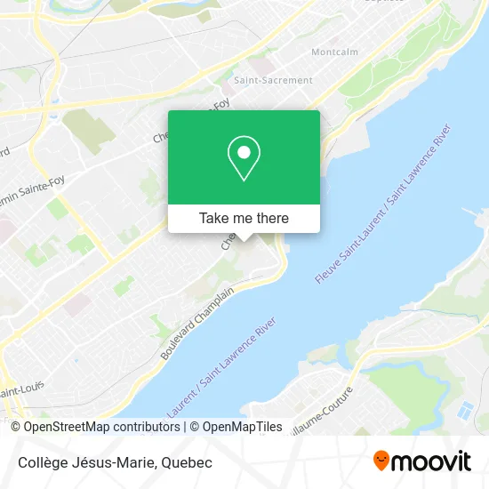 Collège Jésus-Marie map