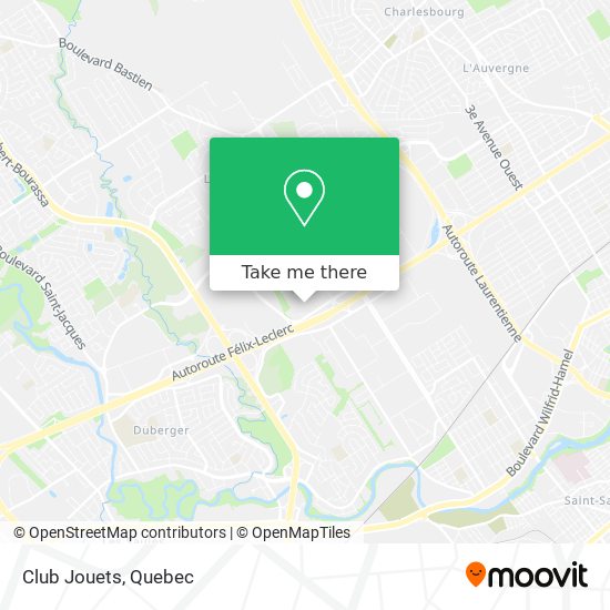 Club Jouets map