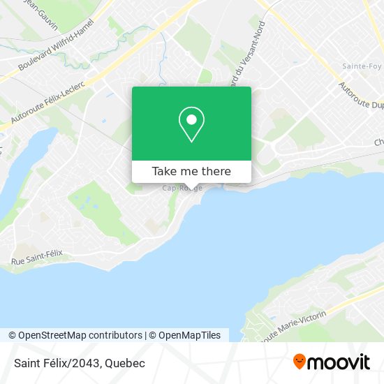 Saint Félix/2043 map