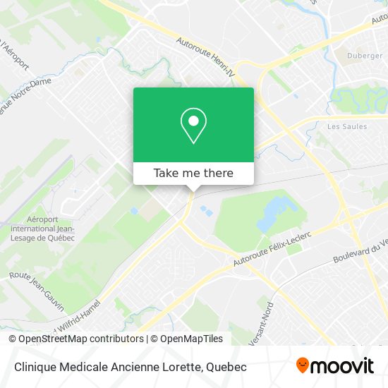 Clinique Medicale Ancienne Lorette map