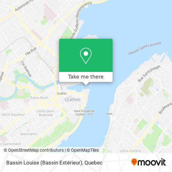 Bassin Louise (Bassin Extérieur) map