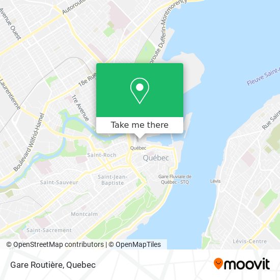 Gare Routière map
