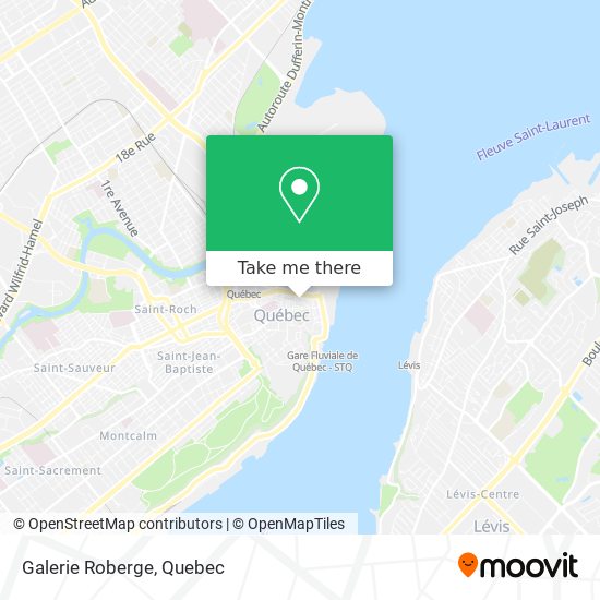 Galerie Roberge map