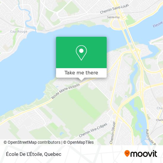 École De L'Étoile map