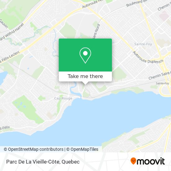 Parc De La Vieille-Côte map