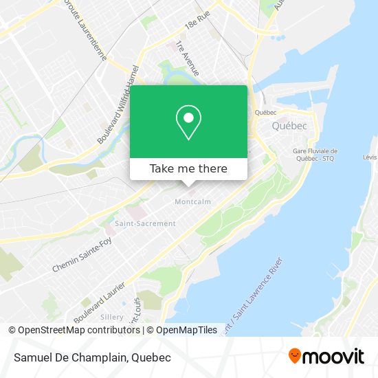 Samuel De Champlain map