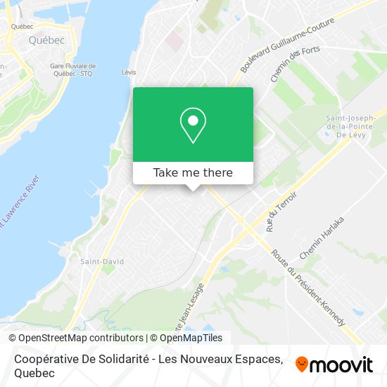 Coopérative De Solidarité - Les Nouveaux Espaces map