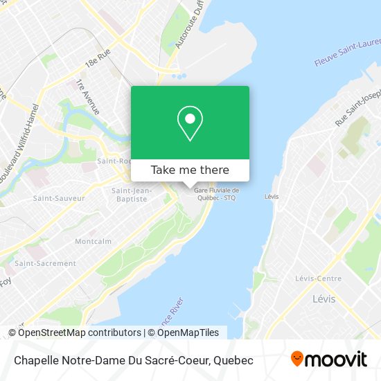 Chapelle Notre-Dame Du Sacré-Coeur map