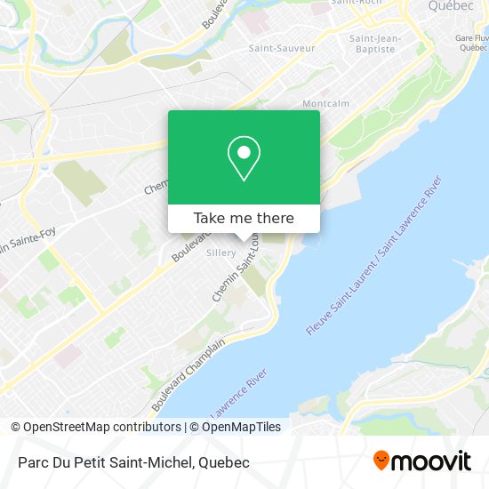 Parc Du Petit Saint-Michel map