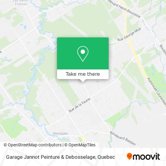 Garage Jannot Peinture & Debosselage map
