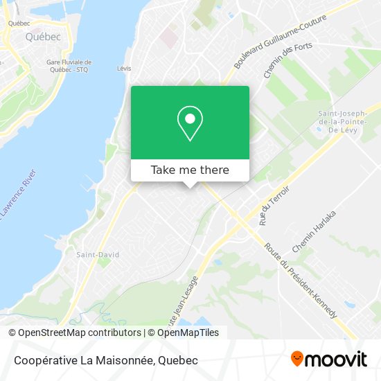 Coopérative La Maisonnée map