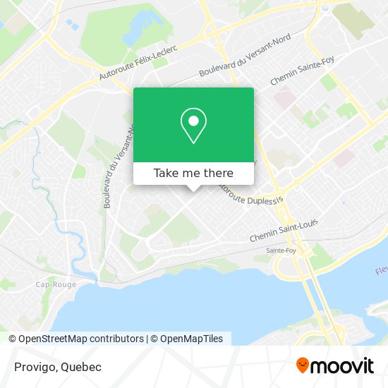 Provigo map