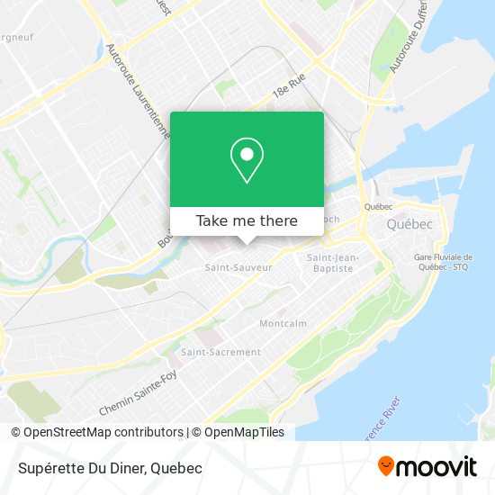 Supérette Du Diner map