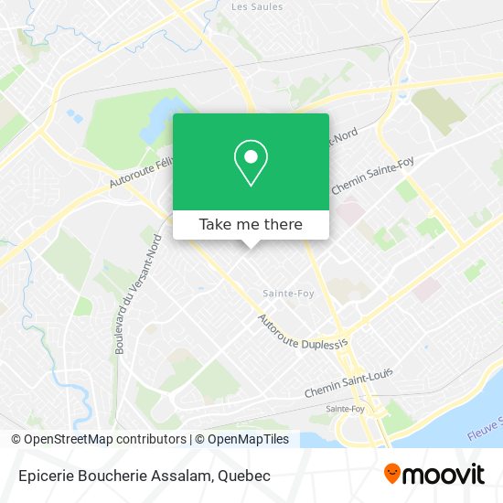 Epicerie Boucherie Assalam map