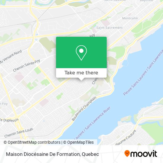 Maison Diocésaine De Formation map