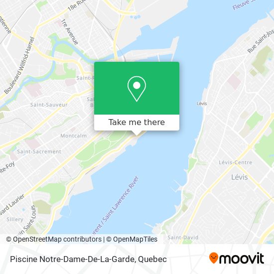 Piscine Notre-Dame-De-La-Garde map