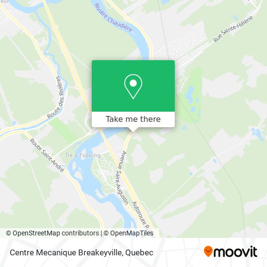 Centre Mecanique Breakeyville map