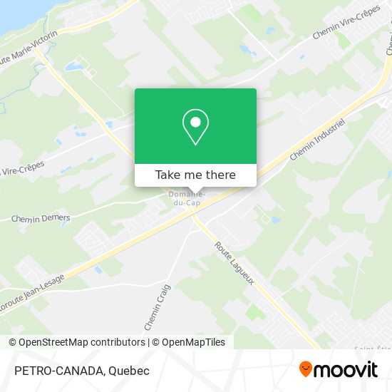 PETRO-CANADA map