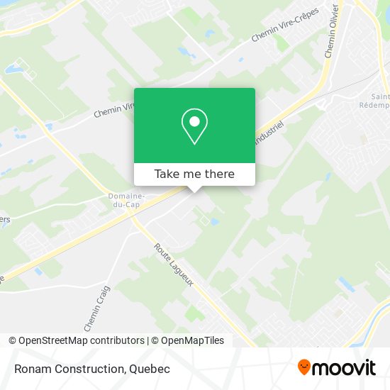 Ronam Construction map