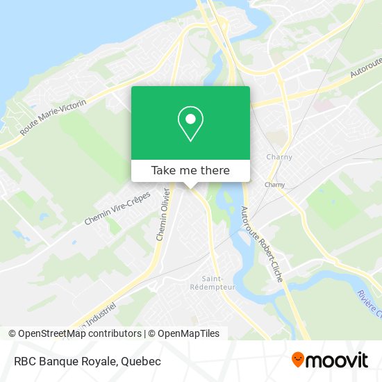 RBC Banque Royale map