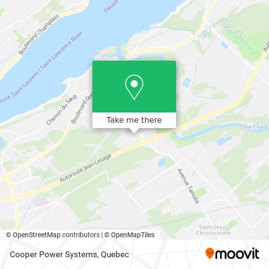 Cooper Power Systems map