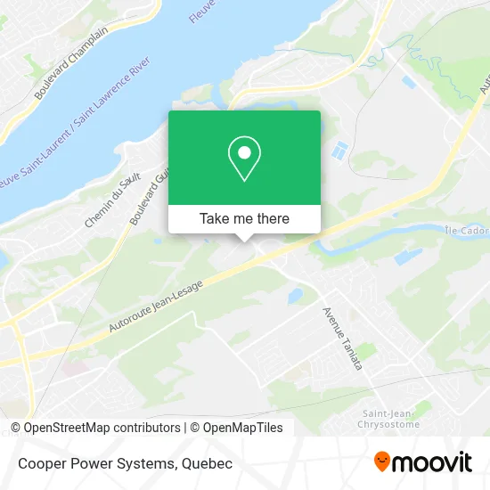 Cooper Power Systems map