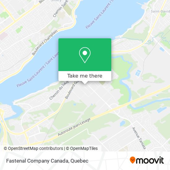 Fastenal Company Canada map