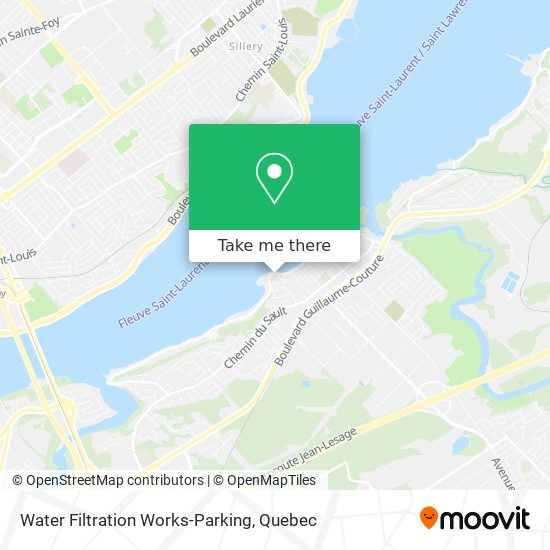 Water Filtration Works-Parking map