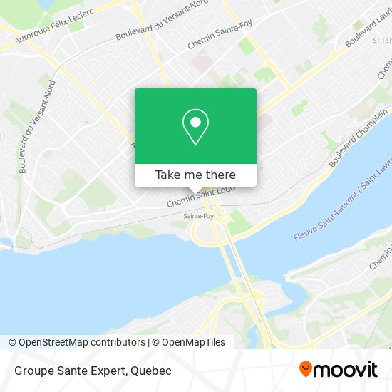 Groupe Sante Expert map