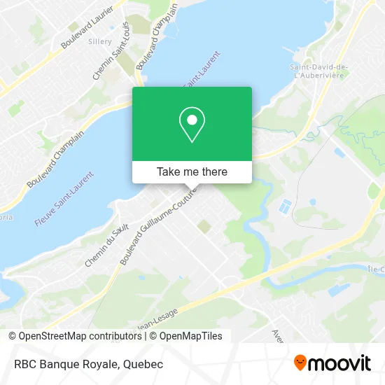 RBC Banque Royale map