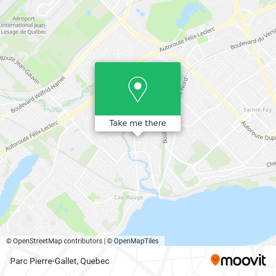 Parc Pierre-Gallet map