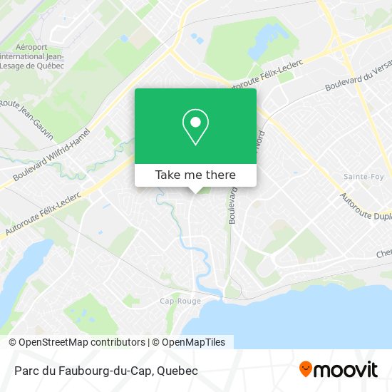 Parc du Faubourg-du-Cap map