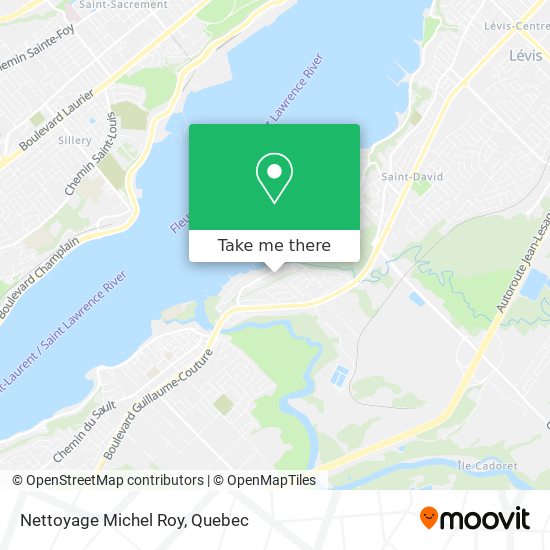 Nettoyage Michel Roy map
