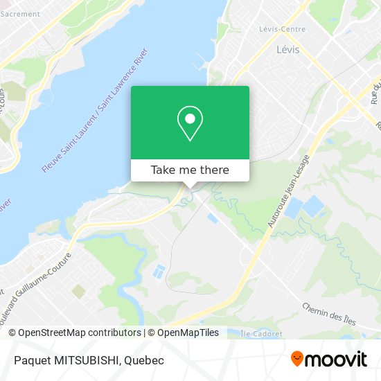 Paquet MITSUBISHI map