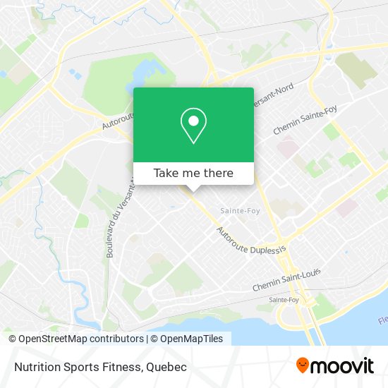 Nutrition Sports Fitness map