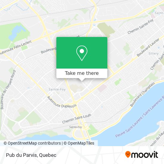 Pub du Parvis map