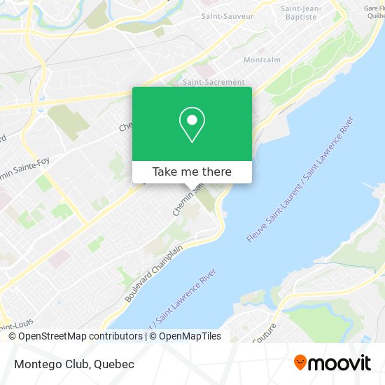 Montego Club map