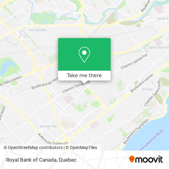 Royal Bank of Canada map