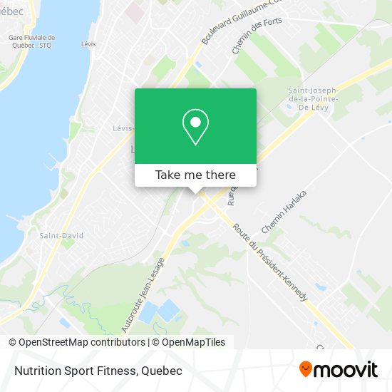 Nutrition Sport Fitness map