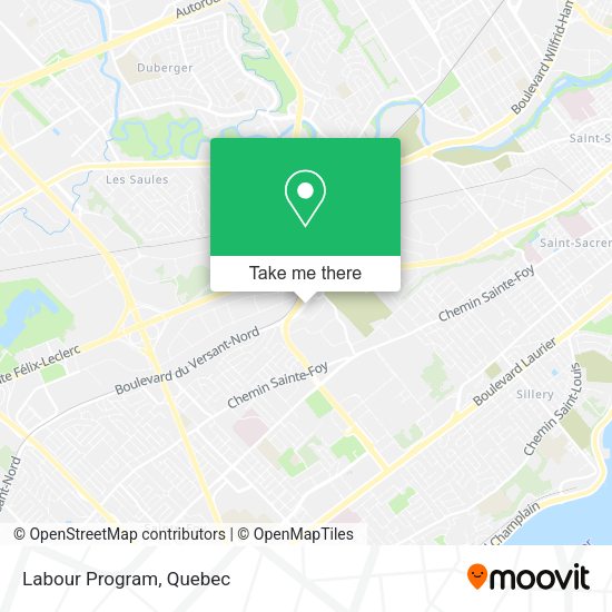 Labour Program map