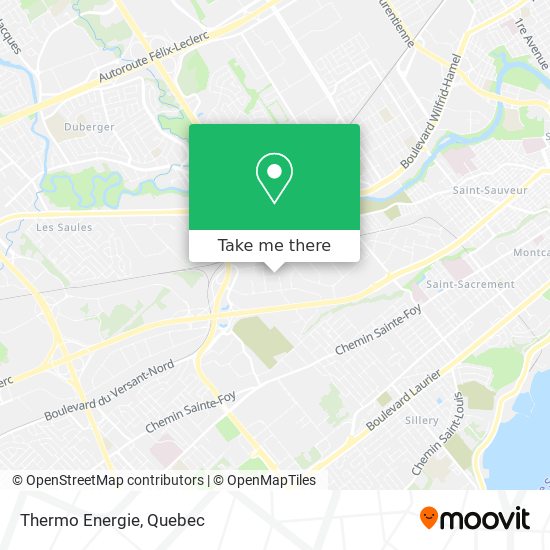 Thermo Energie map