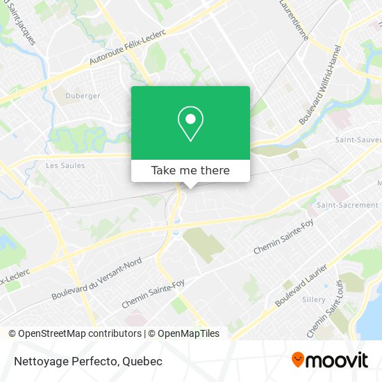 Nettoyage Perfecto map