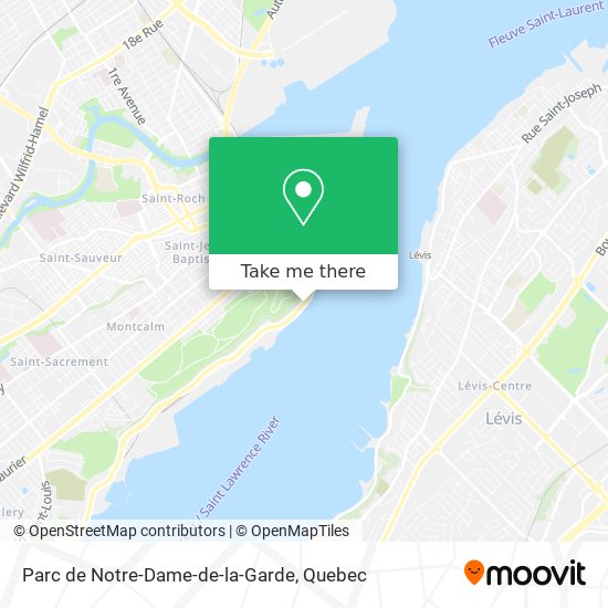 Parc de Notre-Dame-de-la-Garde map
