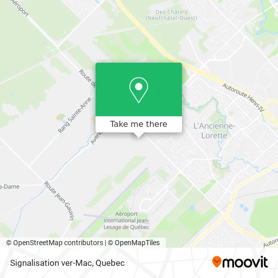 Signalisation ver-Mac map